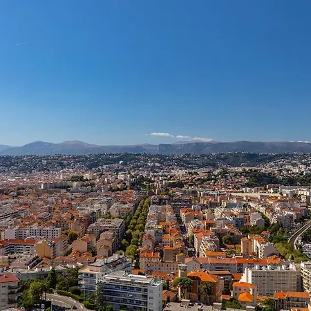 Apartment 2 Pieces Balcon Vue Imprenable Mer---ville---montagne *